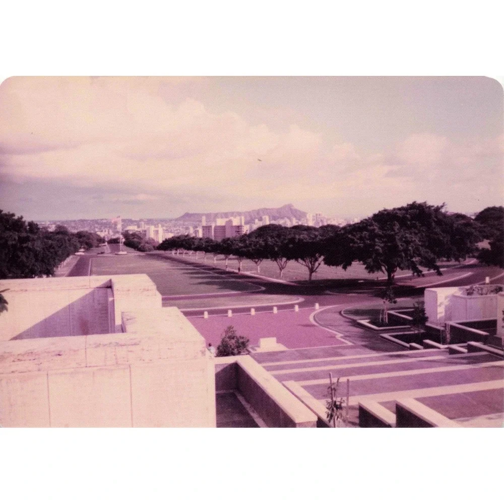 Vintage 1970s-80s Punchbowl Cemetery Honolulu Hawaii Photo Lot of 8 - Picture 2 of 8